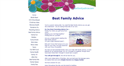 Desktop Screenshot of bestfamilyadvice.com